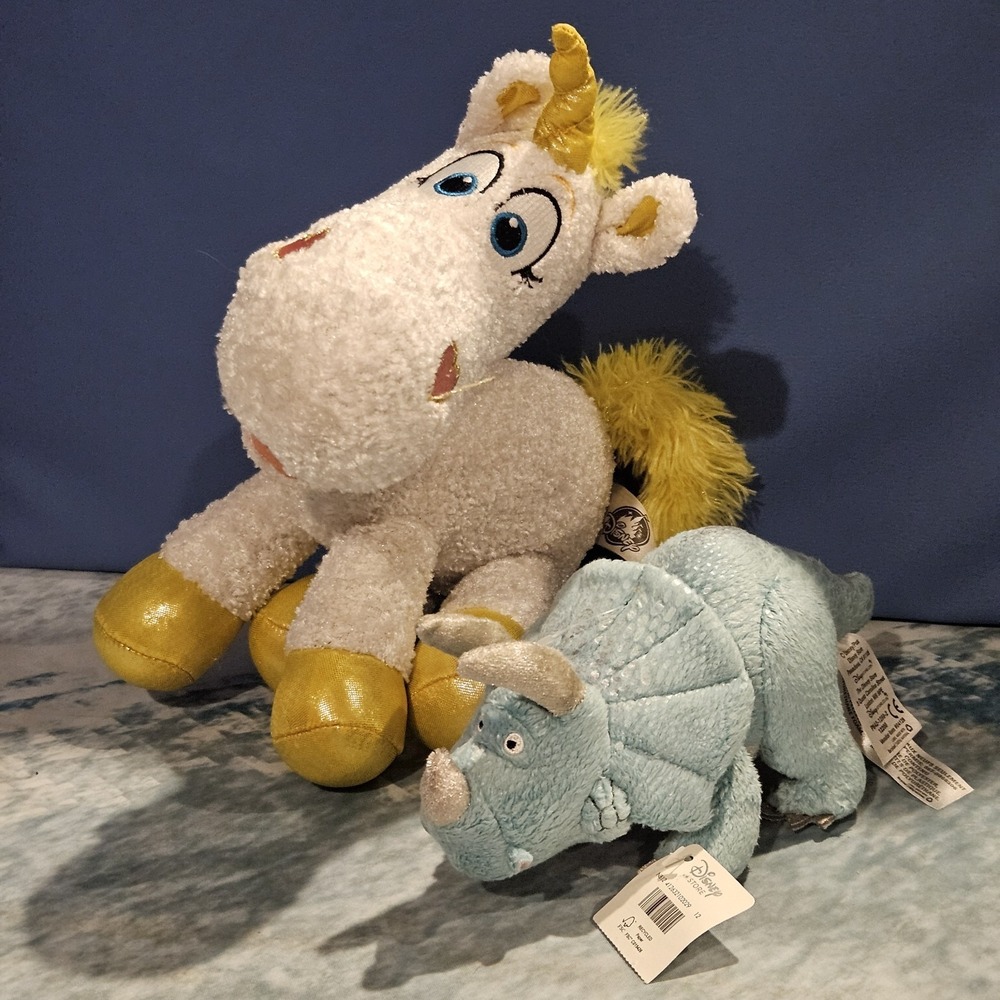 Toy Story Plush Lot Trixie ButtercupToy Story Mania Beaver Disney Pixar - Picture 3 of 12